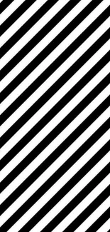 Black and white diagonal stripes wallpaper for mobile phones.