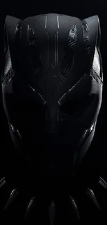 Black Panther movie poster with black mask