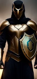 Black Sleeve Armour Live Wallpaper