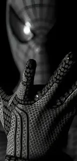 Black Spider-Man featuring detailed textures.