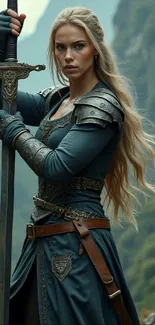 Blond Long Hair Costume Live Wallpaper