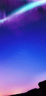 Blue Aurora Astronomical Object Live Wallpaper