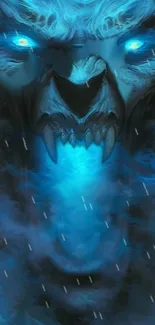 Blue Azure Jaw Live Wallpaper