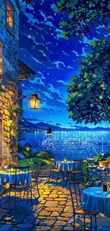 Blue Evening Night Live Wallpaper