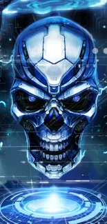 Blue Light Art Live Wallpaper