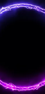 Blue Light Purple Live Wallpaper