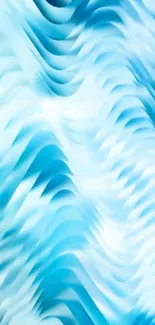 Abstract blue ripple pattern wallpaper with fluid design.