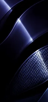 Blue Silver Design Live Wallpaper