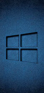 Blue textured Windows design wallpaper for mobile phones.