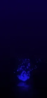 Blue Water Electric Blue Live Wallpaper