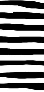 Black and white striped wallpaper with bold lines.