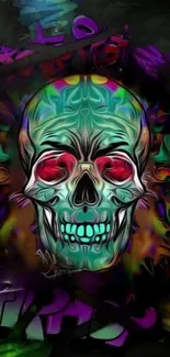 Bone Art Painting Live Wallpaper