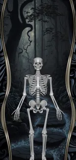 Bone Skeleton Skull Live Wallpaper