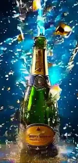 Bottle Alcoholic Drink Liquid Live Wallpaper