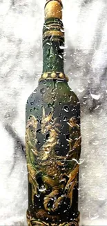 Bottle Liquid Glass Bottle Live Wallpaper