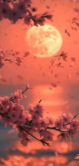 Branch Petal Pink Live Wallpaper