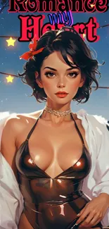 Brassiere Cartoon Chest Live Wallpaper