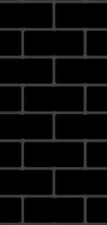 Sleek black brick pattern wallpaper for smartphones.