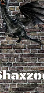 Brickwork Brick Mythical Creature Live Wallpaper