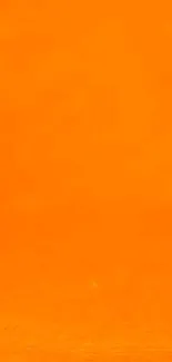 Bright orange wallpaper for mobile phone screens.