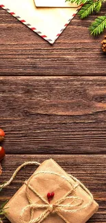 Brown Leaf Wood Live Wallpaper