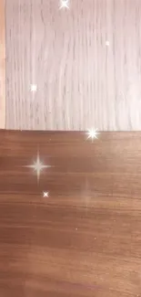 Brown Wood Amber Live Wallpaper