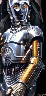 C-3po Fictional Character Machine Live Wallpaper