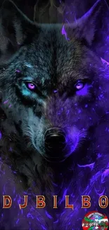 Carnivore Purple Dog Breed Live Wallpaper