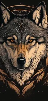 Carnivore Wolf Art Live Wallpaper