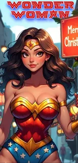 Cartoon Fictional Character Wonder Woman Live Wallpaper