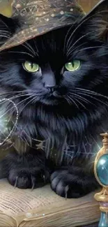 Cat Felidae Black Cat Live Wallpaper