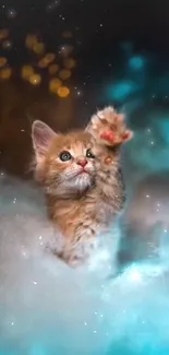 Cat Sky Felidae Live Wallpaper