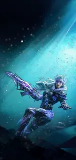 Cg Artwork Water Art Live Wallpaper