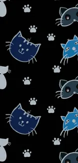 Child Art Drawing Cat Live Wallpaper