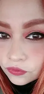 Chin Cheek Eyebrow Live Wallpaper