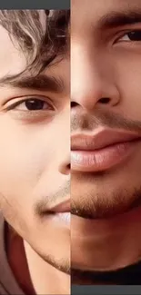 Chin Cheek Eyebrow Live Wallpaper