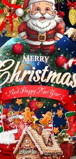 Christmas Day Event Santa Claus Live Wallpaper