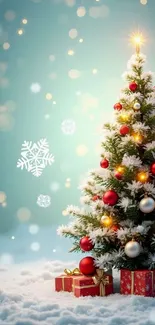 Christmas Decoration Christmas Ornament Christmas Tree Live Wallpaper