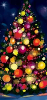 Christmas Decoration Christmas Tree Christmas Day Live Wallpaper