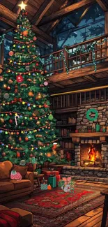 Christmas Decoration Christmas Tree Christmas Day Live Wallpaper