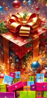 Christmas Decoration Gift Christmas Day Live Wallpaper