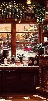 Christmas Decoration Lighting Home Live Wallpaper