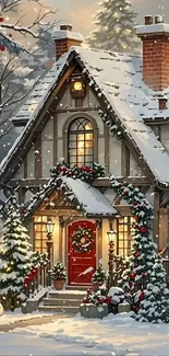 Christmas Decoration Winter Christmas Day Live Wallpaper