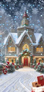 Christmas Decoration Winter Event Live Wallpaper