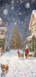 Christmas Decoration Winter Event Live Wallpaper