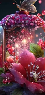 Christmas Ornament Plant Light Live Wallpaper