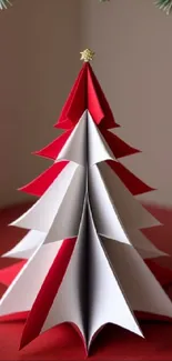 Christmas Tree Branch Triangle Live Wallpaper