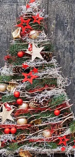 Christmas Tree Christmas Ornament Holiday Ornament Live Wallpaper