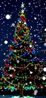 Christmas Tree Christmas Ornament Holiday Ornament Live Wallpaper