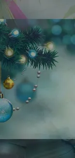 Christmas Tree Christmas Ornament Plant Live Wallpaper